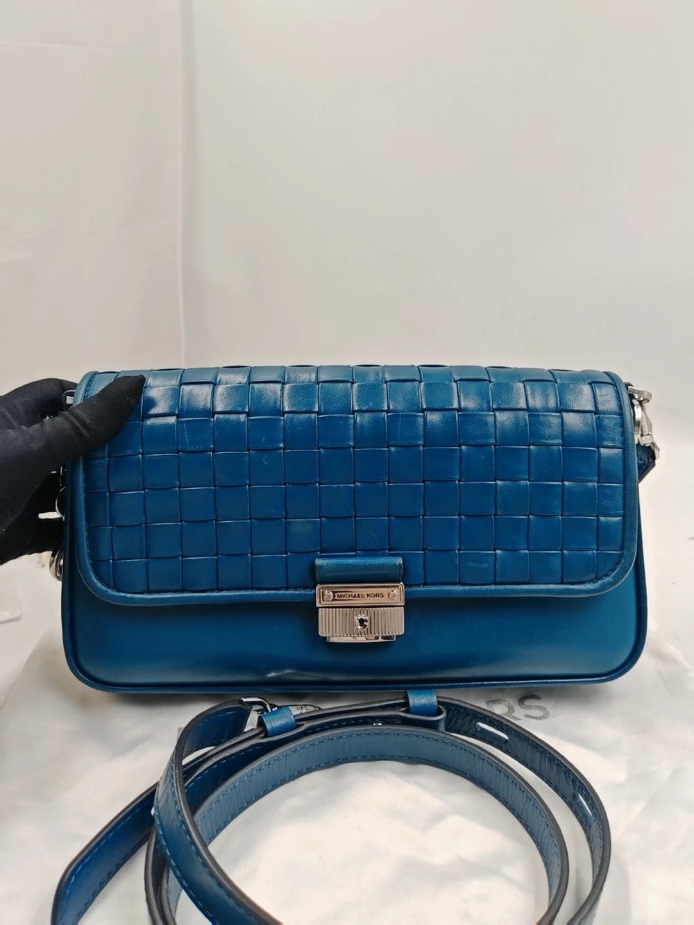Authentic Michael Kors leather crossbody